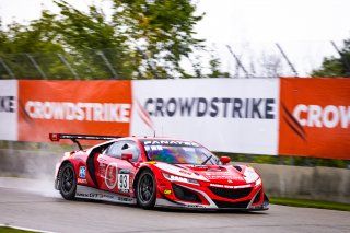 #93 Acura NSX GT3 of Ashton Harrison and Mario Farnbacher, Racers Edge Motorsports, GT World Challenge America, Pro-Am, SRO America, Road America, Elkhart Lake, WI, August 2022
 | Regis Lefebure/SRO