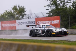 #6 Mercedes-AMG GT3 of Steven Aghakhani and Loris Spinelli, US Racetronics, GT World Challenge America, Pro, SRO America, Road America, Elkhart Lake, WI, August 2022
 | Regis Lefebure/SRO