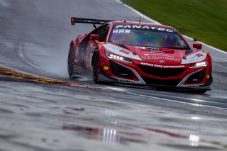 #93 Acura NSX GT3 of Ashton Harrison and Mario Farnbacher, Racers Edge Motorsports, GT World Challenge America, Pro-Am, SRO America, Road America, Elkhart Lake, WI, August 2022
 | Regis Lefebure/SRO