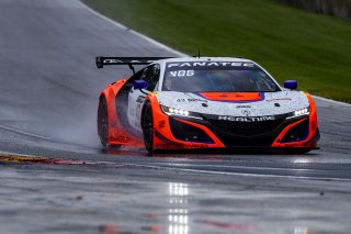 #43 Acura NSX GT3 of Erin Vogel and Michael Cooper, RealTime Racing, GT World Challenge America, Pro-Am, SRO America, Road America, Elkhart Lake, WI, August 2022
 | Regis Lefebure/SRO
