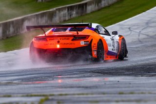 #43 Acura NSX GT3 of Erin Vogel and Michael Cooper, RealTime Racing, GT World Challenge America, Pro-Am, SRO America, Road America, Elkhart Lake, WI, August 2022
 | Regis Lefebure/SRO
