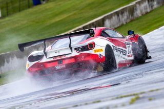 #23 Ferrari 488 GT3 of Onofrio Triarsi and Charlie Scardina, Triari Competizione, GT World Challenge America, Am, SRO America, Road America, Elkhart Lake, WI, August 2022
 | Regis Lefebure/SRO