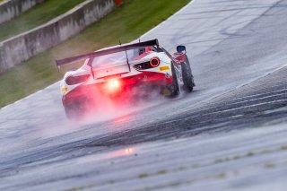 #23 Ferrari 488 GT3 of Onofrio Triarsi and Charlie Scardina, Triari Competizione, GT World Challenge America, Am, SRO America, Road America, Elkhart Lake, WI, August 2022
 | Regis Lefebure/SRO