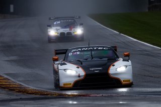 #12 Aston Martin Vantage AMR GT3 of Frank Gannett and Drew Staveley, Ian Lacy Racing, GT World Challenge America, Pro-Am, SRO America, Road America, Elkhart Lake, WI, August 2022
 | Regis Lefebure/SRO