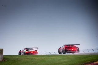 #23 Ferrari 488 GT3 of Onofrio Triarsi and Charlie Scardina, Triari Competizione, GT World Challenge America, Am, #93 Acura NSX GT3 of Ashton Harrison and Mario Farnbacher, Racers Edge Motorsports, Pro-Am, SRO America, Road America, Elkhart Lake, WI, Augu | Regis Lefebure/SRO