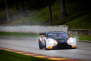 #12 Aston Martin Vantage AMR GT3 of Frank Gannett and Drew Staveley, Ian Lacy Racing, GT World Challenge America, Pro-Am, SRO America, Road America, Elkhart Lake, WI, August 2022
 | Regis Lefebure/SRO