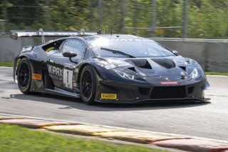 #1 Lamborghini Huracan GT3 of Michele Beretta and Andrea Calderelli, K-Pax Racing, GT World Challenge America, Pro, SRO America, Road America, Elkhart Lake, WI, August 2022
 | Brian Cleary/SRO