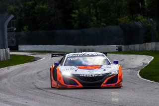 #43 Acura NSX GT3 of Erin Vogel and Michael Cooper, RealTime Racing, GT World Challenge America, Pro-Am, SRO America, Road America, Elkhart Lake, WI, August 2022
 | Regis Lefebure/SRO