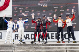 #93 Acura NSX GT3 of Ashton Harrison and Mario Farnbacher, Racers Edge Motorsports, GT World Challenge America, Pro-Am, SRO America, Road America, Elkhart Lake, WI, August 2022
 | Brian Cleary/SRO