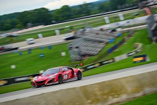 #93 Acura NSX GT3 of Ashton Harrison and Mario Farnbacher, Racers Edge Motorsports, GT World Challenge America, Pro-Am, SRO America, Road America, Elkhart Lake, Wisconsin, August 2022.
 | Fred Hardy | SRO