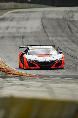 #43 Acura NSX GT3 of Erin Vogel and Michael Cooper, RealTime Racing, GT World Challenge America, Pro-Am, SRO America, Road America, Elkhart Lake, Wisconsin, August 2022.
 | Fred Hardy | SRO