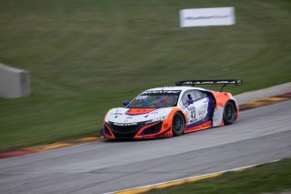 #43 Acura NSX GT3 of Erin Vogel and Michael Cooper, RealTime Racing, GT World Challenge America, Pro-Am, SRO America, Road America, Elkhart Lake, WI, August 2022
 | Regis Lefebure/SRO