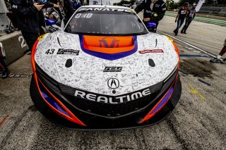#43 Acura NSX GT3 of Erin Vogel and Michael Cooper, RealTime Racing, GT World Challenge America, Pro-Am, SRO America, Road America, Elkhart Lake, WI, August 2022
 | Brian Cleary/SRO