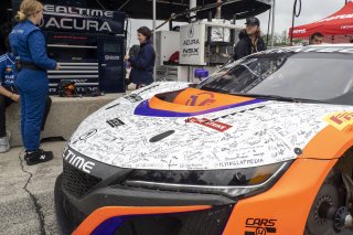 gridwalk, fan walk, SRO America, Road America, Elkhart Lake, WI, August 2022#43 Acura NSX GT3 of Erin Vogel and Michael Cooper, RealTime Racing, GT World Challenge America, Pro-Am
 | Brian Cleary/SRO