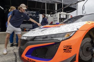 gridwalk, fan walk, SRO America, Road America, Elkhart Lake, WI, August 2022#43 Acura NSX GT3 of Erin Vogel and Michael Cooper, RealTime Racing, GT World Challenge America, Pro-Am
 | Brian Cleary/SRO