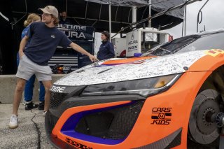 gridwalk, fan walk, SRO America, Road America, Elkhart Lake, WI, August 2022#43 Acura NSX GT3 of Erin Vogel and Michael Cooper, RealTime Racing, GT World Challenge America, Pro-Am
 | Brian Cleary/SRO