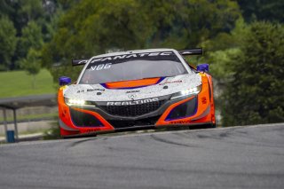 #43 Acura NSX GT3 of Erin Vogel and Michael Cooper, RealTime Racing, GT World Challenge America, Pro-Am, SRO America, Road America, Elkhart Lake, WI, August 2022
 | Brian Cleary/SRO