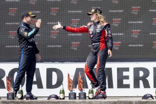 #93 Acura NSX GT3 of Ashton Harrison and Mario Farnbacher, Racers Edge Motorsports, GT World Challenge America, Pro-Am, SRO America, Road America, Elkhart Lake, WI, August 2022
 | Brian Cleary/SRO