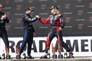 #93 Acura NSX GT3 of Ashton Harrison and Mario Farnbacher, Racers Edge Motorsports, GT World Challenge America, Pro-Am, SRO America, Road America, Elkhart Lake, WI, August 2022
 | Brian Cleary/SRO