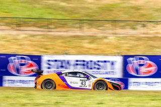 #43 Acura NSX GT3 of Erin Vogel and Michael Cooper, RealTime Racing, GT World Challenge America, Pro-Am, SRO America, Sonoma Raceway, Sonoma, CA, April  2022.
 | RegisLefebure/SRO