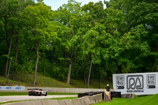#12 Aston Martin Vantage AMR GT3 of Frank Gannett and Drew Staveley, Ian Lacy Racing, GT World Challenge America, Pro-Am, SRO America, Road America, Elkhart Lake, Wisconsin, August 2022.
 | Fred Hardy | SRO