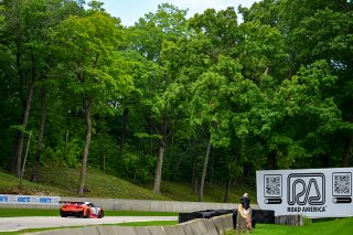 #43 Acura NSX GT3 of Erin Vogel and Michael Cooper, RealTime Racing, GT World Challenge America, Pro-Am, SRO America, Road America, Elkhart Lake, Wisconsin, August 2022.
 | Fred Hardy | SRO