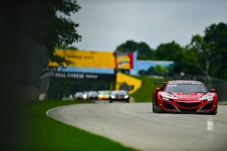 #93 Acura NSX GT3 of Ashton Harrison and Mario Farnbacher, Racers Edge Motorsports, GT World Challenge America, Pro-Am, SRO America, Road America, Elkhart Lake, Wisconsin, August 2022.
 | Fred Hardy | SRO