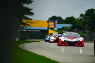 #43 Acura NSX GT3 of Erin Vogel and Michael Cooper, RealTime Racing, GT World Challenge America, Pro-Am, SRO America, Road America, Elkhart Lake, Wisconsin, August 2022.
 | Fred Hardy | SRO
