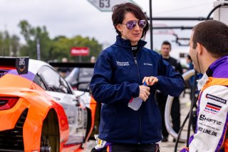 #43 Acura NSX GT3 of Erin Vogel and Michael Cooper, RealTime Racing, GT World Challenge America, Pro-Am, SRO America, Road America, Elkhart Lake, WI, August 2022
 | Regis Lefebure/SRO