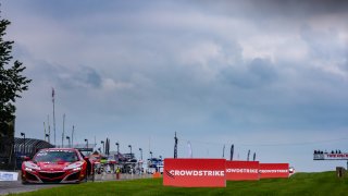 #93 Acura NSX GT3 of Ashton Harrison and Mario Farnbacher, Racers Edge Motorsports, GT World Challenge America, Pro-Am, SRO America, Road America, Elkhart Lake, WI, August 2022
 | Regis Lefebure/SRO