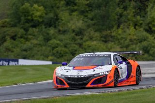 #43 Acura NSX GT3 of Erin Vogel and Michael Cooper, RealTime Racing, GT World Challenge America, Pro-Am, SRO America, Road America, Elkhart Lake, WI, August 2022
 | Regis Lefebure/SRO