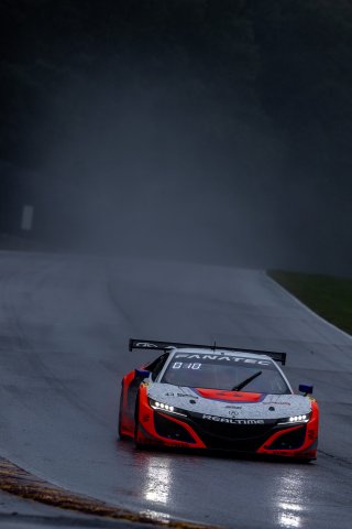 #43 Acura NSX GT3 of Erin Vogel and Michael Cooper, RealTime Racing, GT World Challenge America, Pro-Am, SRO America, Road America, Elkhart Lake, WI, August 2022
 | Regis Lefebure/SRO