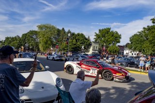 #23 Ferrari 488 GT3 of Onofrio Triarsi and Charlie Scardina, Triari Competizione, GT World Challenge America, Am, SRO America, Road America, Elkhart Lake, WI, August 2022
 | Brian Cleary/SRO