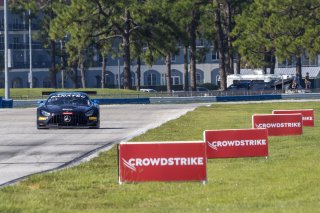 #08 Mercedes-AMG GT3 of Scott Smithson and Bryan Sellers, DXDT Racing, GT World Challenge America, Pro-Am, SRO America, Sebring International Raceway, Sebring, FL, September 2021.
 | Brian Cleary/SRO