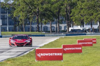 #93 Acura NSX GT3 of Ashton Harrison and Mario Farnbacher, Racers Edge Motorsports, GT World Challenge America, Pro-Am, SRO America, Sebring International Raceway, Sebring, FL, September 2021.
 | Brian Cleary/SRO
