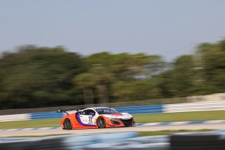 #43 Acura NSX GT3 of Erin Vogel and Michael Cooper, RealTime Racing, GT World Challenge America, Pro-Am, SRO America, Sebring Int&rsquo;l Raceway, Sebring Florida, September 2022
 | Regis Lefebure/SRO