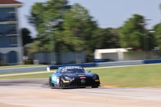 #08 Mercedes-AMG GT3 of Scott Smithson and Bryan Sellers, DXDT Racing, GT World Challenge America, Pro-Am, SRO America, Sebring Int&rsquo;l Raceway, Sebring Florida, September 2022
 | Regis Lefebure/SRO