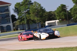 #12 Aston Martin Vantage AMR GT3 of Frank Gannett and Drew Staveley, Ian Lacy Racing, GT World Challenge America, Pro-Am, SRO America, Sebring Int&rsquo;l Raceway, Sebring Florida, September 2022
 | Regis Lefebure/SRO