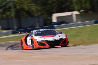 #43 Acura NSX GT3 of Erin Vogel and Michael Cooper, RealTime Racing, GT World Challenge America, Pro-Am, SRO America, Sebring Int&rsquo;l Raceway, Sebring Florida, September 2022
 | Regis Lefebure/SRO