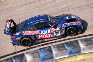 #96 BMW M4 GT3 of Michael Dinan and Robby Foley, Turner Motorsports, GT World Challenge America, Pro-Am, SRO America, Sebring Int’l Raceway, Sebring Florida, September 2022
 | Regis Lefebure/SRO