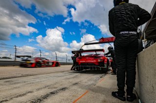 #93 Acura NSX GT3 of Ashton Harrison and Mario Farnbacher, Racers Edge Motorsports, GT World Challenge America, Pro-Am, SRO America, Sebring Int&rsquo;l Raceway, Sebring Florida, September 2022
 | Regis Lefebure/SRO