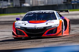 #43 Acura NSX GT3 of Erin Vogel and Michael Cooper, RealTime Racing, GT World Challenge America, Pro-Am, America, Sebring Int&rsquo;l Raceway, Sebring Florida, September 2022
 | Regis Lefebure/SRO