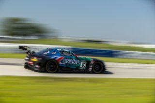 #63 Mercedes-AMG GT3 of David Askew and Dirk Muller, DXDT Racing, GT World Challenge America, Pro-Am, SRO America, Sebring International Raceway, Sebring, FL, September 2022.
 | Fabian Lagunas/SRO