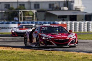 #93 Acura NSX GT3 of Ashton Harrison and Mario Farnbacher, Racers Edge Motorsports, GT World Challenge America, Pro-Am, SRO America, Sebring International Raceway, Sebring, FL, September 2021.
 | Fabian Lagunas/SRO