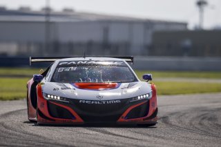 #43 Acura NSX GT3 of Erin Vogel and Michael Cooper, RealTime Racing, GT World Challenge America, Pro-Am, SRO America, Sebring International Raceway, Sebring, FL, September 2022.
 | Fabian Lagunas/SRO