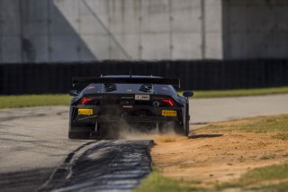 #1 Lamborghini Huracan GT3 of Michele Beretta and Andrea Calderelli, K-Pax Racing, GT World Challenge America, Pro, SRO America, Sebring International Raceway, Sebring, FL, September 2022.
 | Fabian Lagunas/SRO