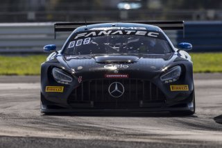 #08 Mercedes-AMG GT3 of Scott Smithson and Bryan Sellers, DXDT Racing, GT World Challenge America, Pro-Am, SRO America, Sebring International Raceway, Sebring, FL, September 2022.
 | Fabian Lagunas/SRO