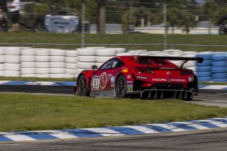#93 Acura NSX GT3 of Ashton Harrison and Mario Farnbacher, Racers Edge Motorsports, GT World Challenge America, Pro-Am, SRO America, Sebring International Raceway, Sebring, FL, September 2022.
 | Fabian Lagunas/SRO