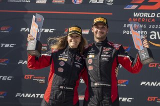 #93 Acura NSX GT3 of Ashton Harrison and Mario Farnbacher, Racers Edge Motorsports, GT World Challenge America, Pro-Am, SRO America, Sebring International Raceway, Sebring, FL, September 2022.
 | Fabian Lagunas/SRO