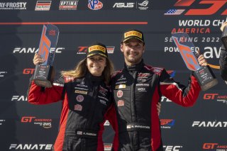 #93 Acura NSX GT3 of Ashton Harrison and Mario Farnbacher, Racers Edge Motorsports, GT World Challenge America, Pro-Am, SRO America, Sebring International Raceway, Sebring, FL, September 2022.
 | Fabian Lagunas/SRO